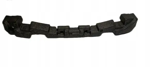 Front bumper foam support bar