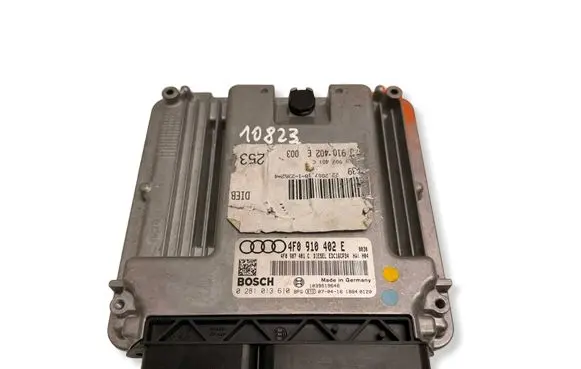 Audi A6 S6 C6 4F Engine control unit/module 4F0910402E 4F0907401C 0281013610