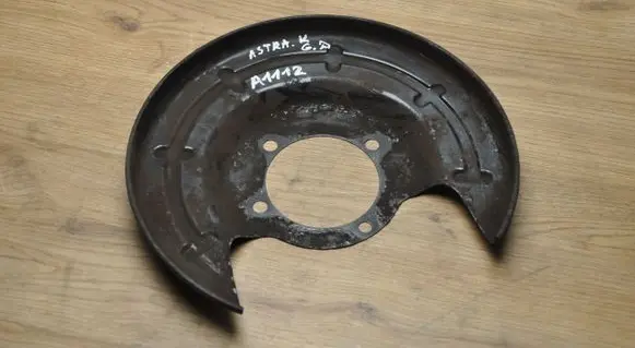 Opel Astra K Rear brake disc plate dust cover 13362352