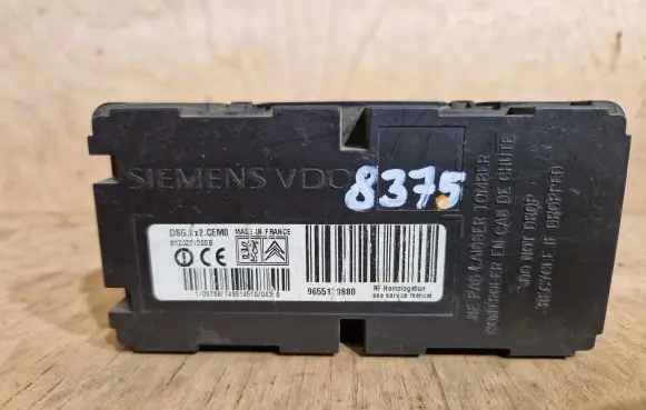 Citroen C4 I Tire pressure control unit 9655139880 S120231300B