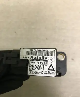 Renault Laguna II Airbag deployment crash/impact sensor 550759500