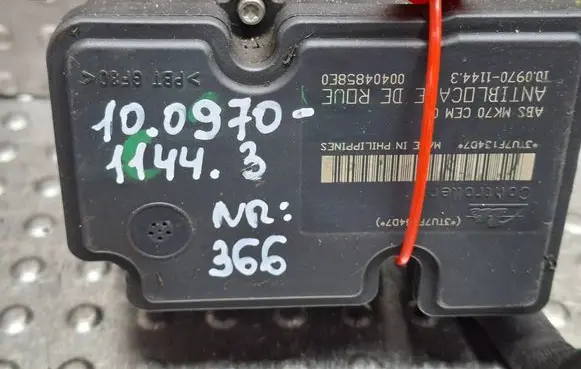 Peugeot 207 ABS control unit/module S27635366 9662298480 10020700924