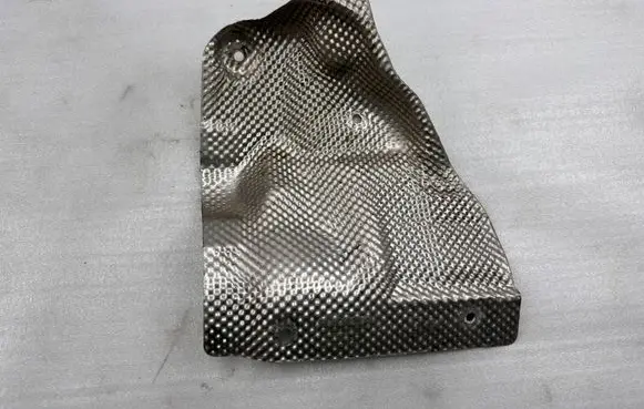 Mercedes-Benz S W222 Exhaust heat shield A1666822700