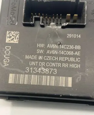 Volvo S60 Door control unit/module AV6N14C236BB AV6N14C068AE 31343873