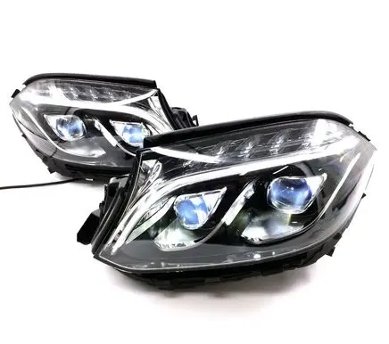Mercedes-Benz GLS X166 Headlights/headlamps set A1669064503