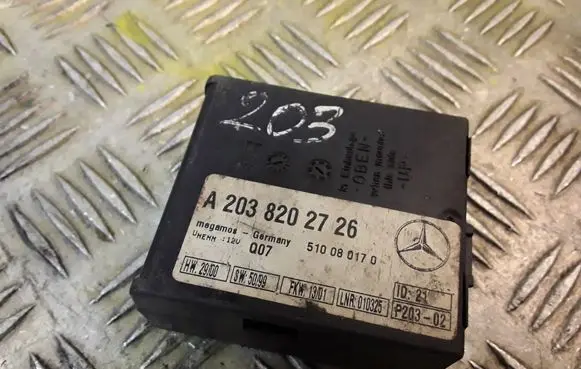 Mercedes-Benz C W203 Alarm control unit/module A2038202726 2038202726