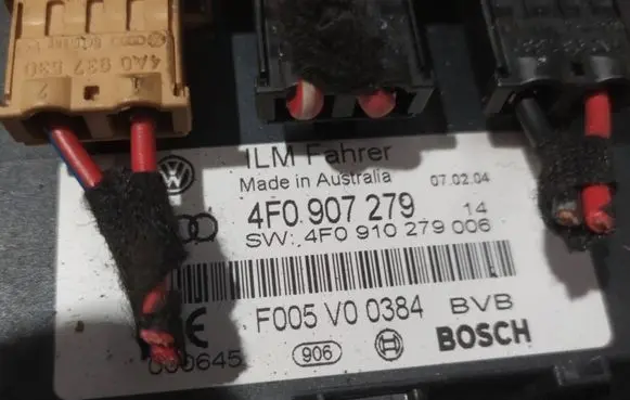 Audi A6 S6 C6 4F Comfort/convenience module 4F0907279 4F0910279