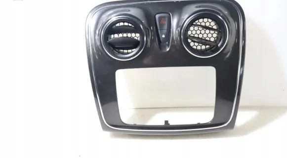 Dashboard air vent grill cover trim