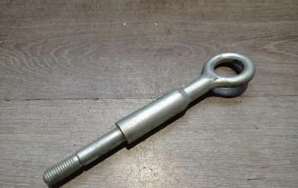 Towing hook eye