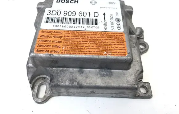 Volkswagen Touareg I Airbag control unit/module 3D0909601D 0285001472