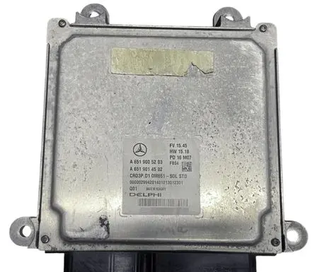 Mercedes-Benz C W205 Engine control unit/module A6519005203 A6519014502