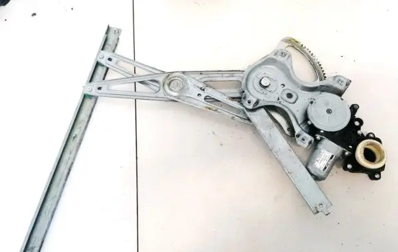 Sliding door window regulator with motor