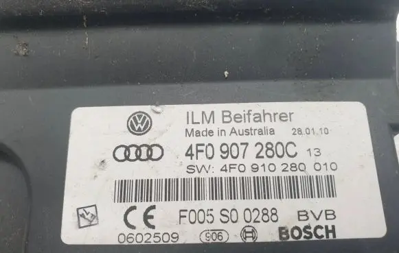 Audi A6 S6 C7 4G Other control units/modules 4F0907280C 4F0910290
