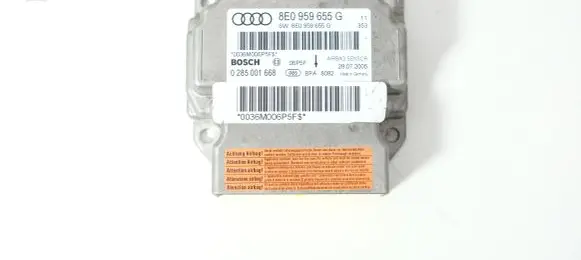 Audi A4 S4 B7 8E 8H Airbag control unit/module 8E0959655G