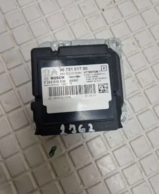 Peugeot 3008 I Airbag control unit/module 9675181780 0285010830 YBXB0213766