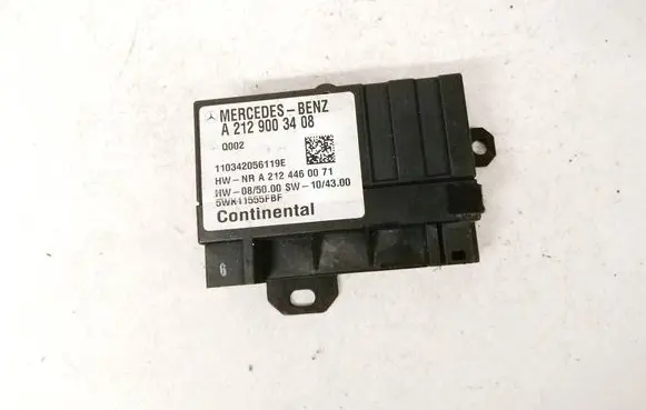 Mercedes-Benz E W212 Fuel injection pump control unit/module A2129003408 5WK11555FBF