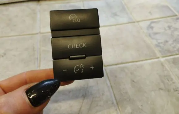 Panel lighting control switch