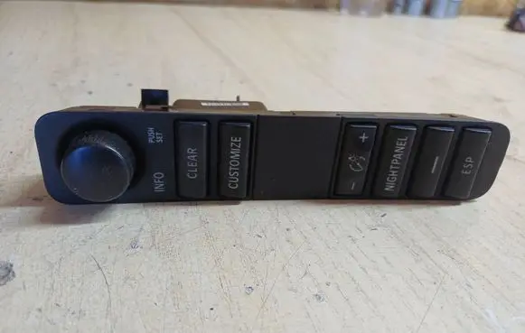 Saab 9-3 Ver2 ESP (stability program) switch 12792588