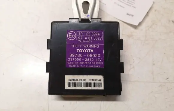 Toyota Avensis T250 Alarm control unit/module 8973005020 2370002810 97A010027