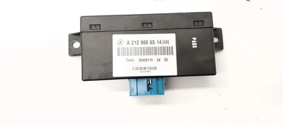 Mercedes-Benz E W212 Air suspension control unit module (rear) A2129006514