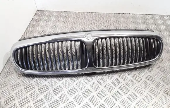 Jaguar X-Type Front bumper upper radiator grill 1X435510AH