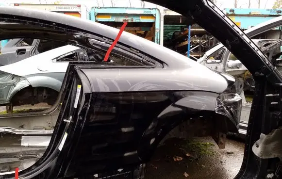 Rear quarter panel