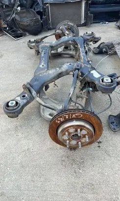 Rear axle beam