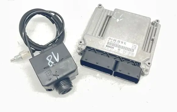 Mercedes-Benz C W203 Engine ECU kit and lock set A6461505091 0281012725 2095453308