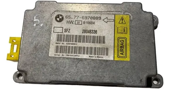 BMW 7 E65 E66 Airbag control unit/module 6970889 65776970889 28046336