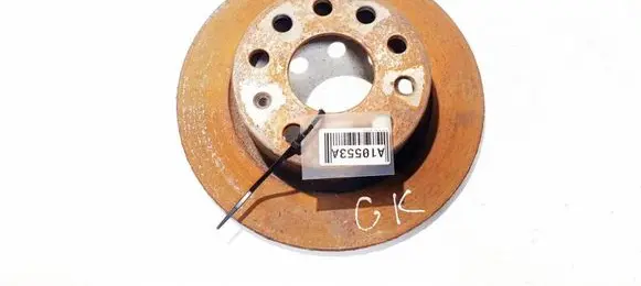 Skoda Octavia Mk2 (1Z) Rear brake disc neventiliuojamas