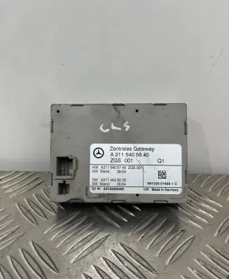 Mercedes-Benz CLS C219 Gateway control module A2115405645 A2114420000