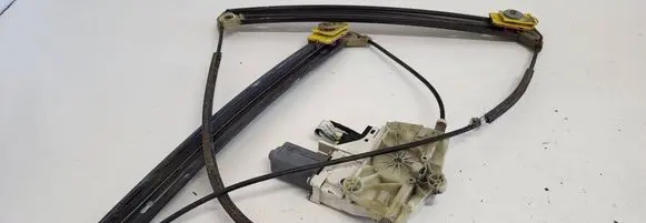 Audi A6 S6 C6 4F Front door window regulator with motor 4F0887461A