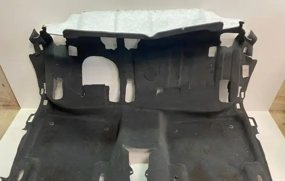Volkswagen Touareg III Rear floor carpet liner 760863367Q