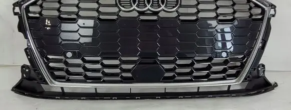 Audi A3 8Y Front bumper upper radiator grill 8Y0853651A 8Y0807647