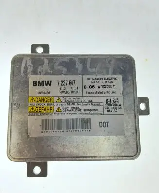BMW 7 F01 F02 F03 F04 Headlight ballast module Xenon 7237647 W003T20071