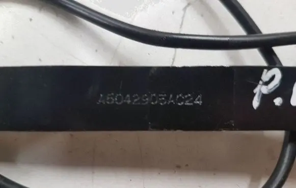 Citroen C6 Front seatbelt buckle A6042905A024