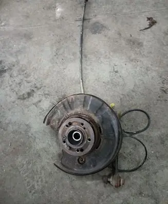Mercedes-Benz CL C140 Rear wheel hub spindle/knuckle A1403504341