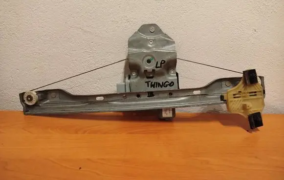 Front door window regulator with motor