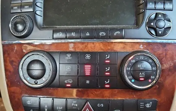 Mercedes-Benz R W251 Climate control/heater control trim A2518208089 IMPRK1367450