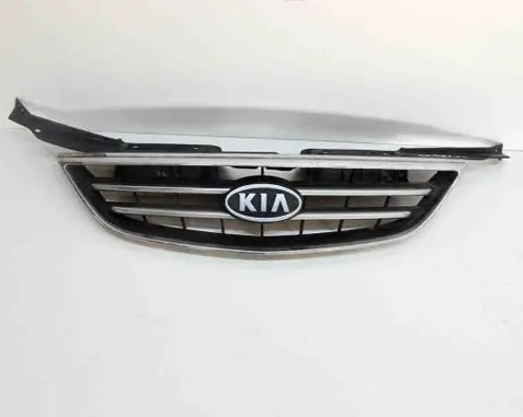 KIA Carens I Front bumper upper radiator grill 0K2EF50710