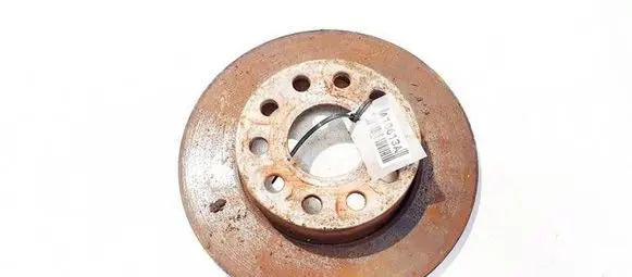 Volkswagen Touran I Rear brake disc neventiliuojamas