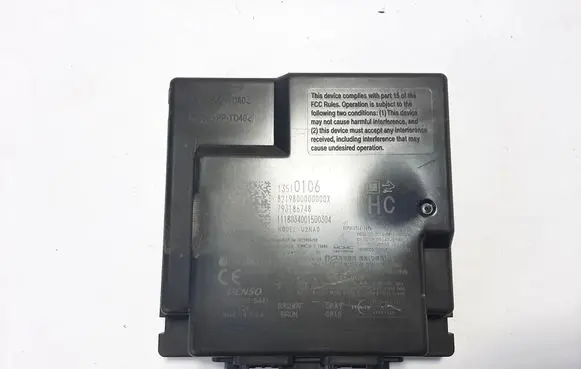 Keyless (KESSY) go control unit/module