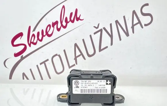 Porsche Cayenne (92A) ESP acceleration yaw rate sensor 7P0907652 10170106593 HH72E30A3T