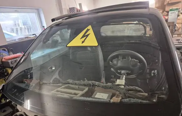 Smart ForTwo III C453 Front windscreen/windshield window DOT39AS1M91 E000189 43R001409