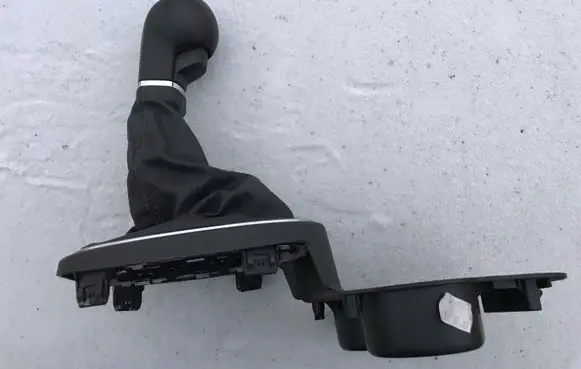 Opel Corsa D Gear lever shifter trim leather/knob