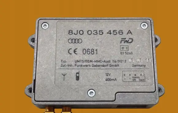 Audi A4 S4 B8 8K Sound amplifier 8J0035456A