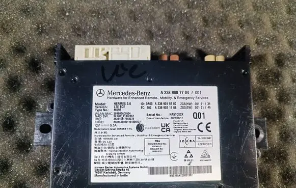 Mercedes-Benz E W238 Bluetooth control unit module A2389007704 A2389015700 A2389021108