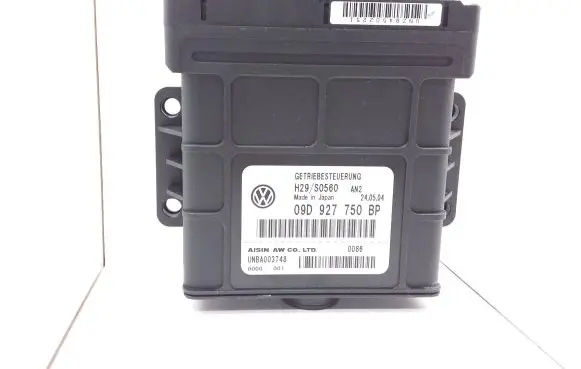 Volkswagen Touareg I Gearbox control unit/module 09D927750BP H29S0560