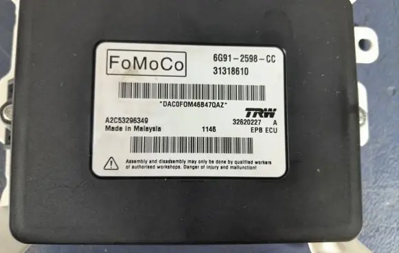 Volvo XC60 Other control units/modules 6G912598CC