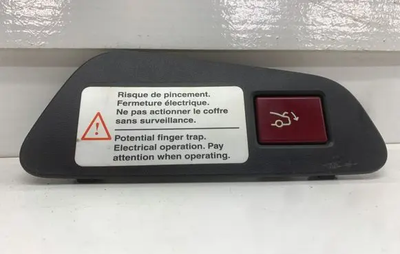 Peugeot 508 Tailgate/trunk/boot open switch 90441A2 9689074277